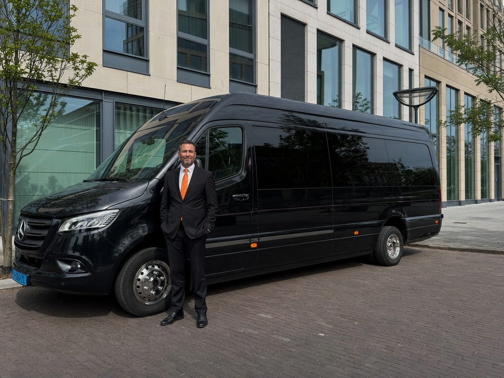 Mercedes Sprinter VIP van Orange Taxi
